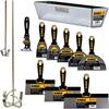 DEWALT Deluxe Stainless Drywall Hand Tool Set with Soft Grip Handles DXTT-3-609