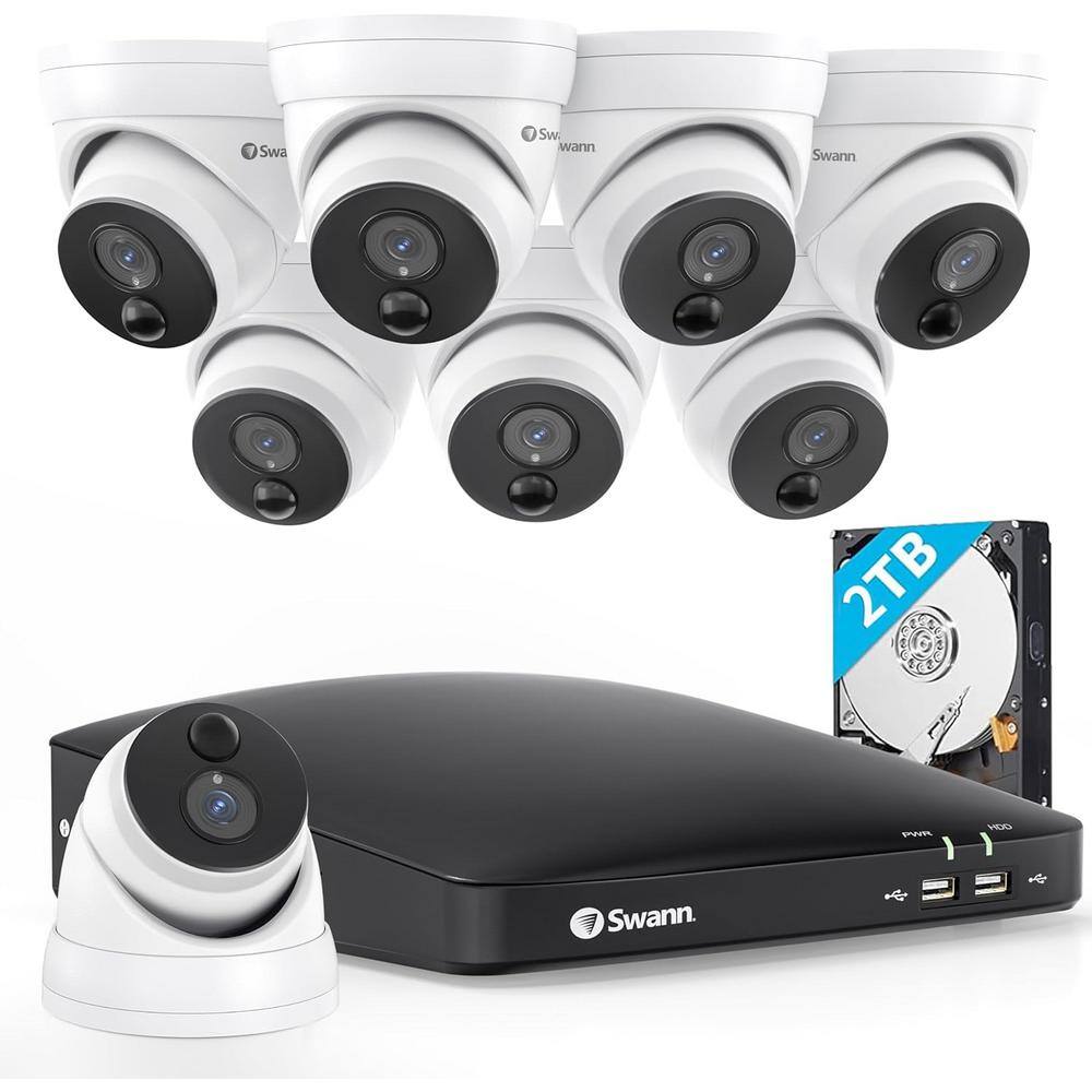 Reviews for Swann 8Channel 4K UHD 2TB DVR Security Camera System with