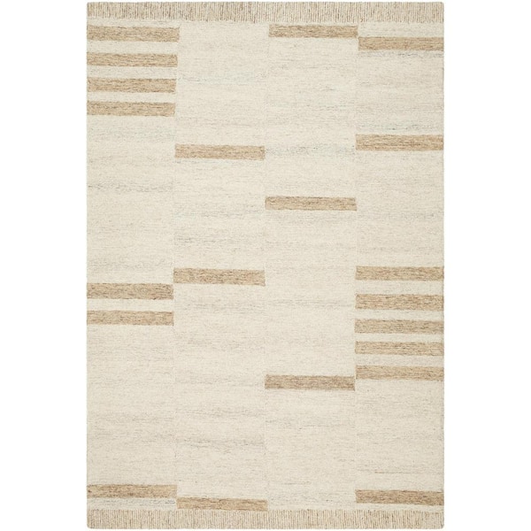 Surya Max Taupe Global 2 ft. x 3 ft. Indoor Area Rug