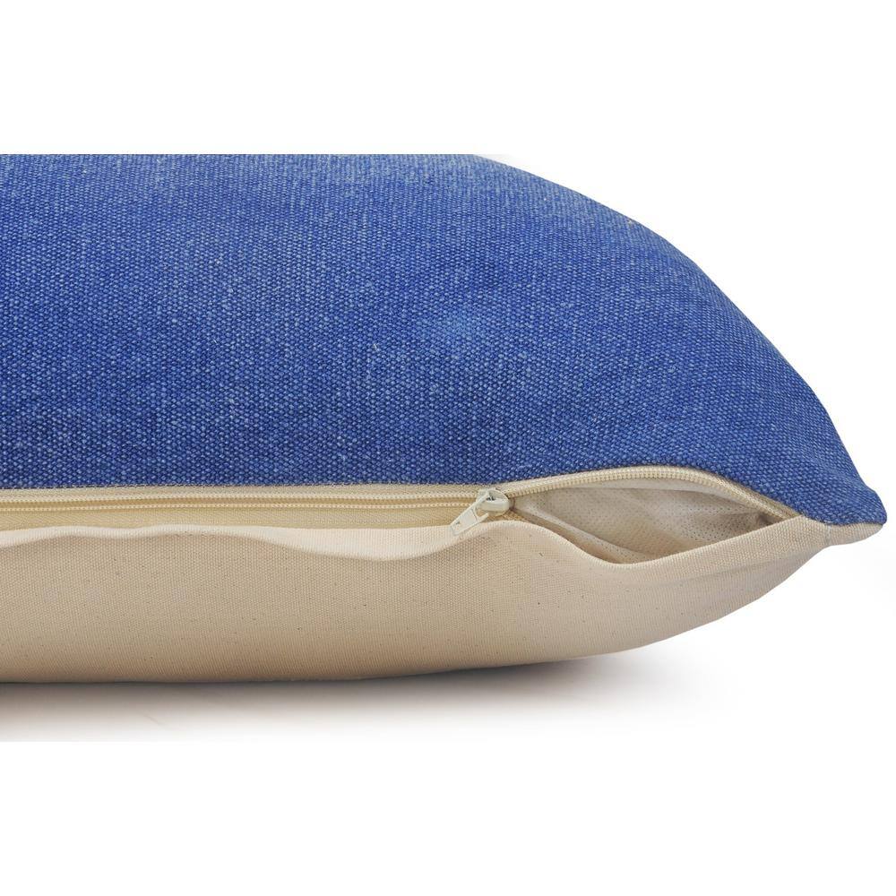 Classic Royal Blue 20" Square Throw Pillow