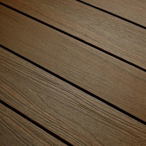 UltraShield Naturale Magellan 1 in. x 6 in. x 16 ft. Brazilian Ipe Solid with Groove Composite Decking Board (49-Pack)