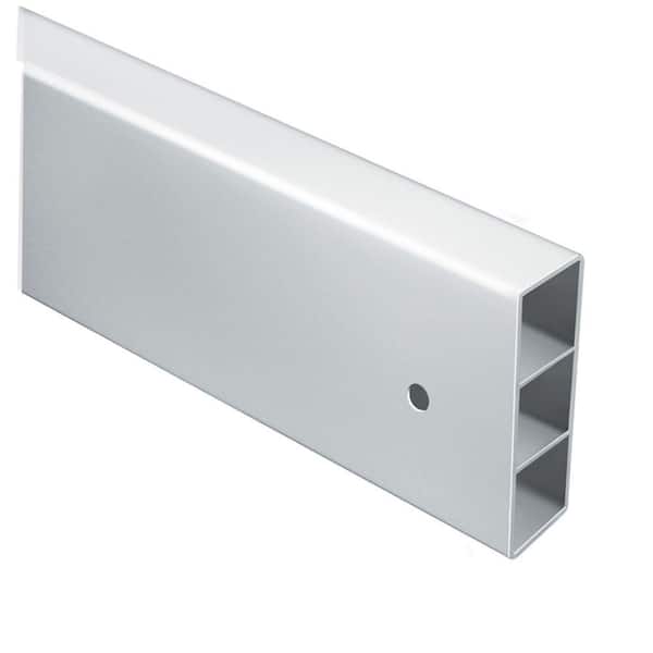 Freedom Ready-to-Assemble 5.5-in White Vinyl Bracket For Vinyl Fence