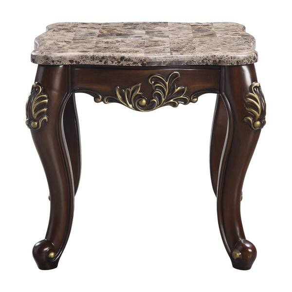 cherry wood marble top furniture