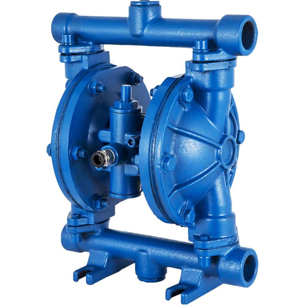 1/2 in. Inlet & Outlet, Air-Operated Double Diaphragm Pump, Cast Iron Body, 3 GPM & Max 90 PSI, for Petroleum, Diesel price history on PriceWatchPro