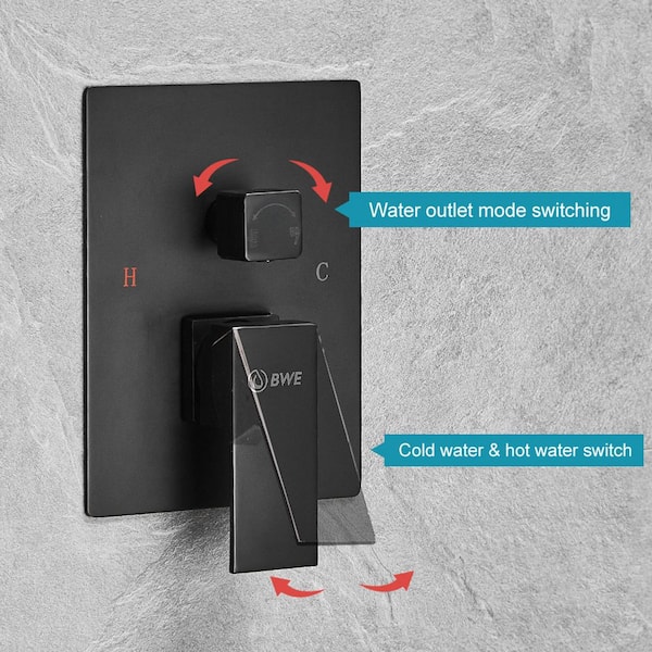 Water Cooler Splash Message Mat - Black - 2x3