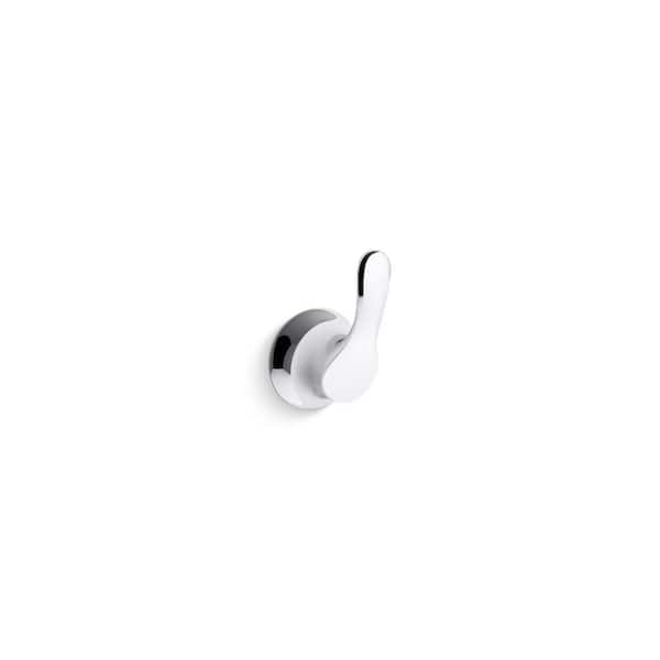 KOHLER Avid J-Hook Robe/Towel Hook in Vibrant Brushed Nickel