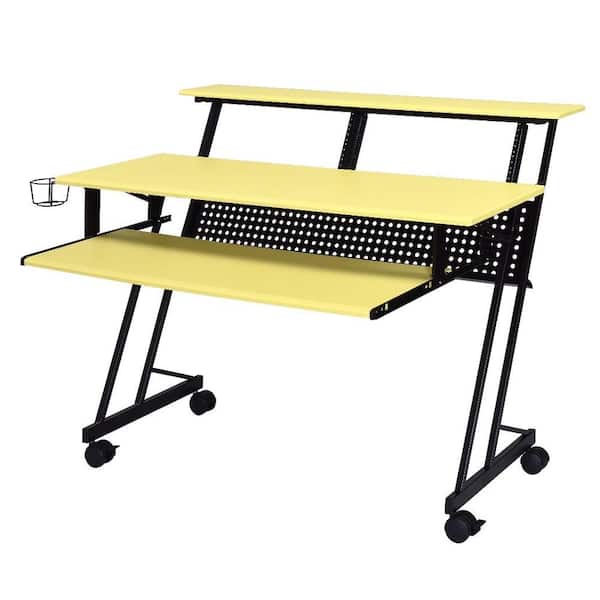 注目ショップ・ブランドのギフト in. 28 Suitor Furniture Acme Rectangular Black and Yellow 小物入れ