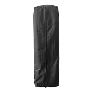 38 in. Heavy Duty Black Portable Glass Tube Heater Cover