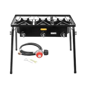 Triple Burner Outdoor Stand Stove Cooker
