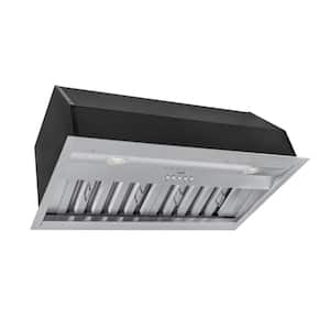 30 in. 630 CFM Insert Range Hood in Stainless Steel