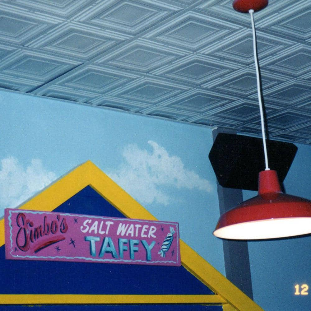 Cubism 2 ft. x 2 ft. Unfinished Steel Nail-Up Ceiling Tiles