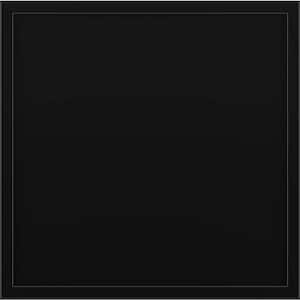 Remy 11 9/16 in. W x 3/4 in. D x 11 1/2 in. H in Painted Black Cabinet Door Sample