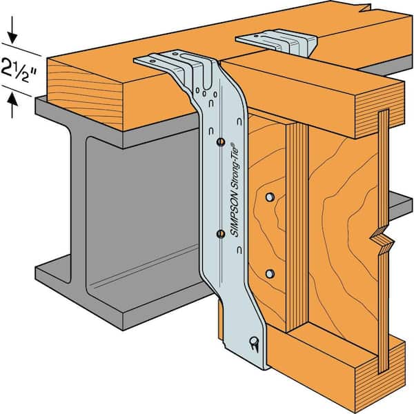 HIT Galvanized Top-Flange Joist Hanger for 3-1/2 in. x 24 in. Engineered Wood