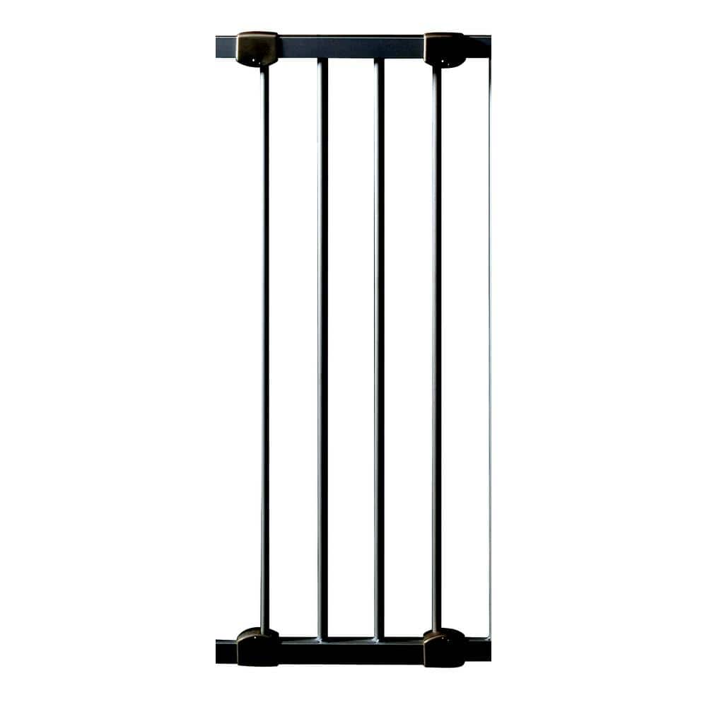 Black Metal Wall Mounted Extension Kit for Safeway Gate