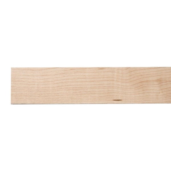Unbranded - Maple Board (Common: 1 in. x 2 in. x Random Length; Actual: 3/4 in. x 1-1/2 in. x Random Length)