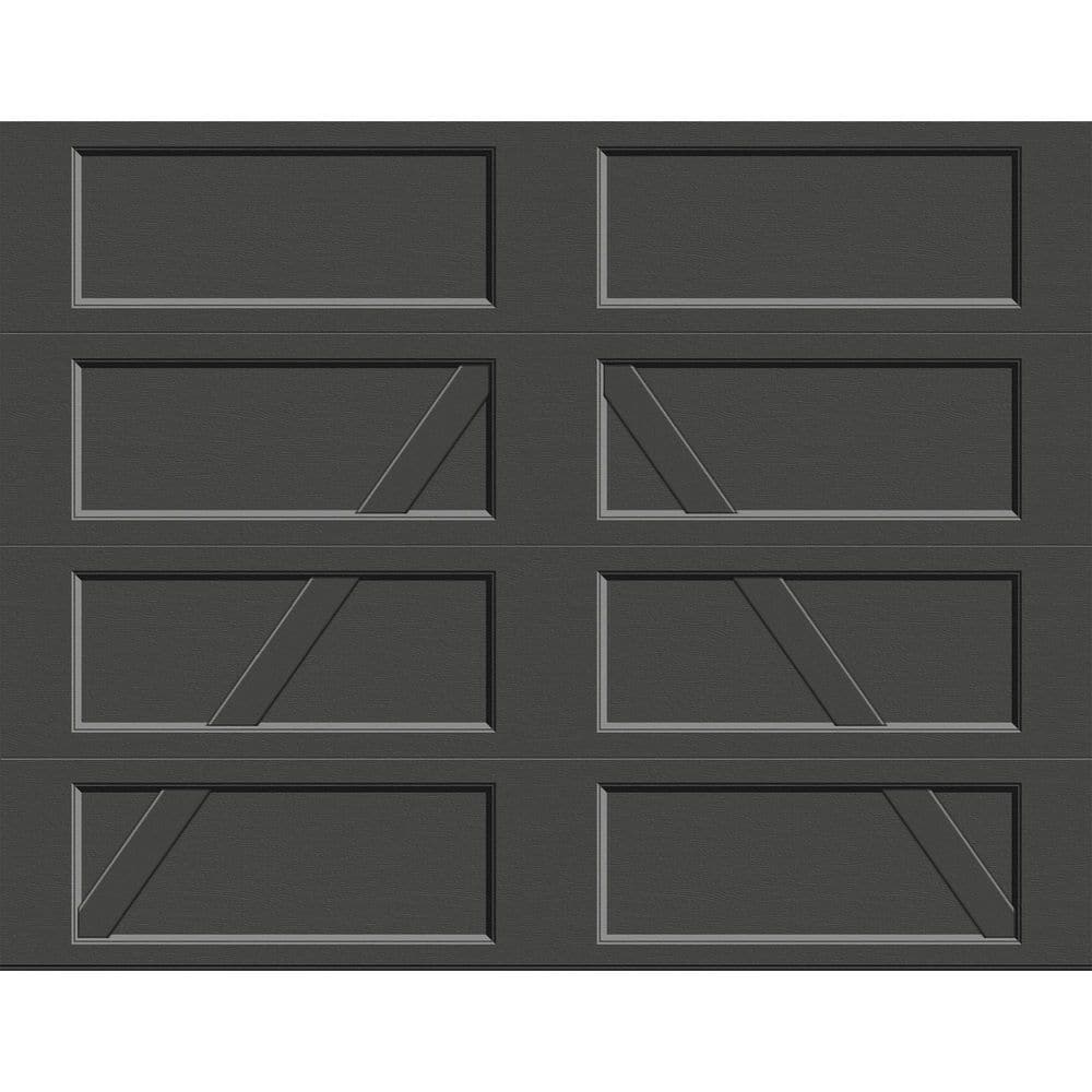 Bridgeport Steel Design A 9 ft. x 7 ft. Insulated 12.9 R-Value Iron Ore Garage Door without Windows price history on PriceWatchPro