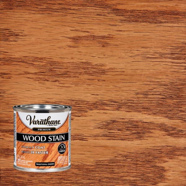 8 oz. Traditional Cherry Premium Fast Dry Interior Wood Stain (4-Pack)