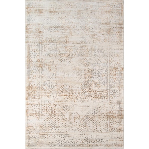 Momeni Juliet Beige 3 ft. x 5 ft. Indoor Area Rug