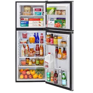 9.8 cu. ft. Top Freezer Refrigerator in Stainless Steel