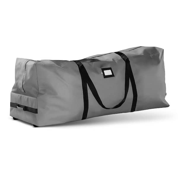 OSTO Gray Rolling Artificial Tree Storage Bag for Trees Up to 9 ft. Tall