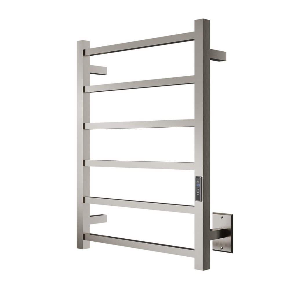 Charles Series Brushed Nickel Wall Mounted Electric Towel Warmer