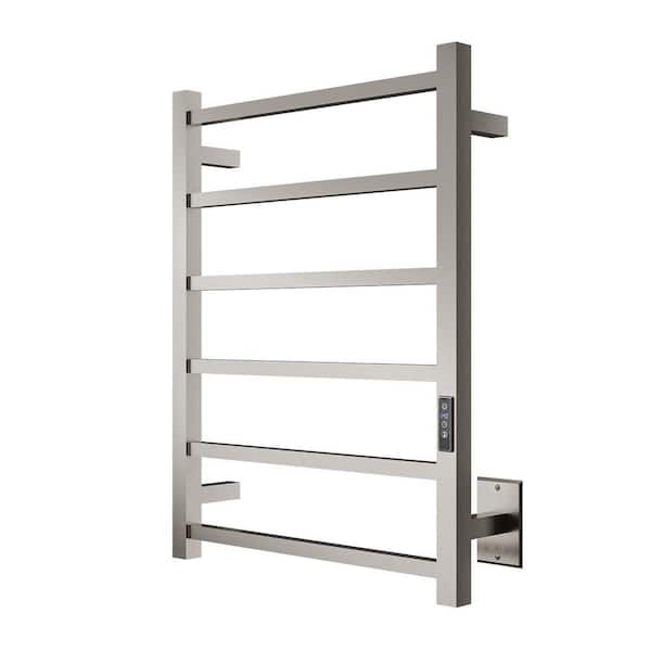 ANZZI Brushed Nickel Plug-In Towel Warmer
