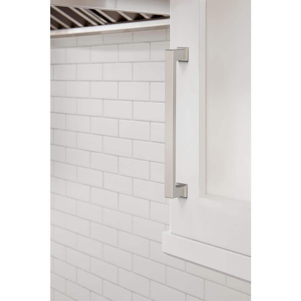 Satin Nickel Brushed Cabinet Pulls with Mounting Hardware