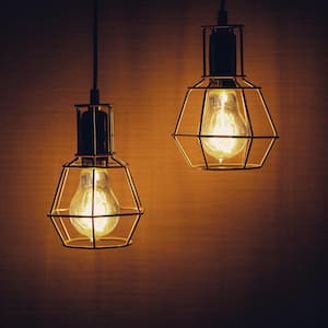 60-Watt Equivalent A19 Dimmable Incandescent Vintage Edison Light Bulb 2700K (4-Pack)