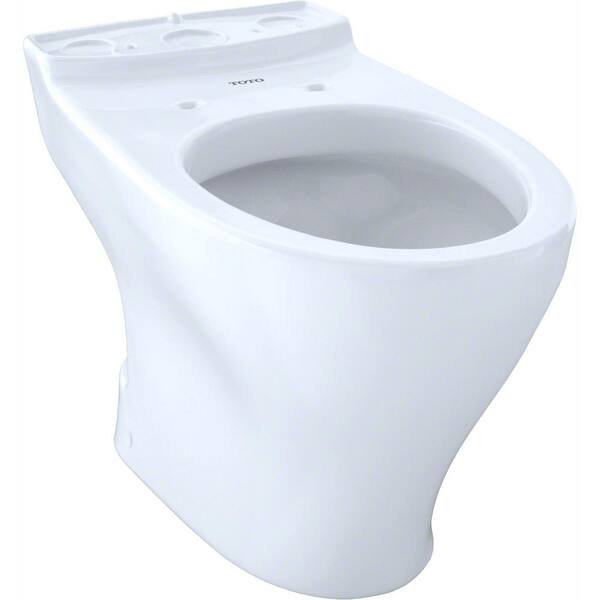 TOTO Aquia Elongated Toilet Bowl Only with 10 in. Rough-In in Cotton White