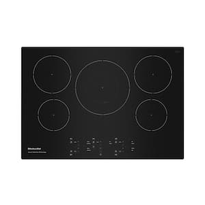 30 in. Induction Modular Cooktop in Black with 5 Elements