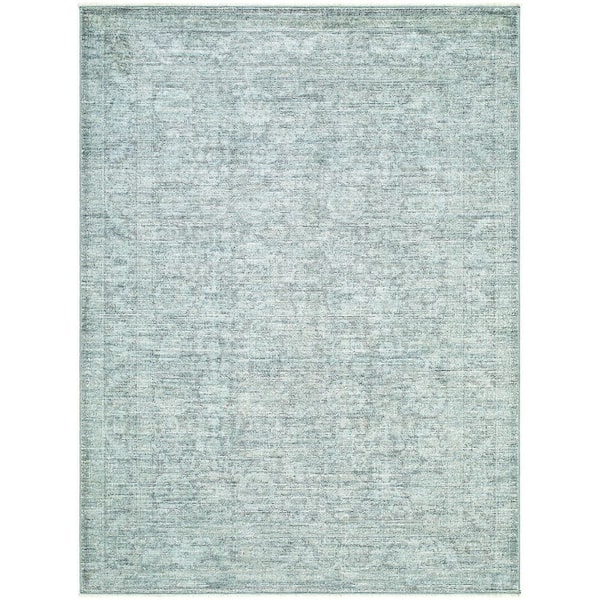 Galey Alix Maria Elena II Vintage Medallion Slate 10 ft. x 14 ft. Area Rug