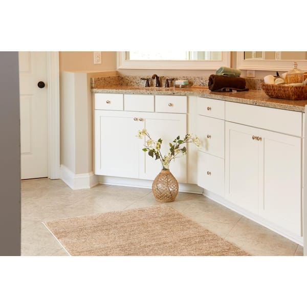 Del Mar Lucille Beige 8' 0 x 8' 0 Round Rug