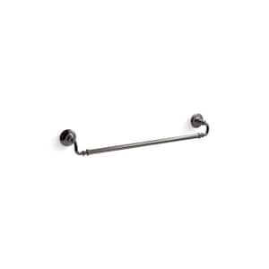 Artifacts 24 in. Wall Mounted Single Towel Bar in Vibrant Titanium