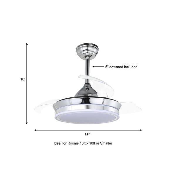 retractable fan home depot