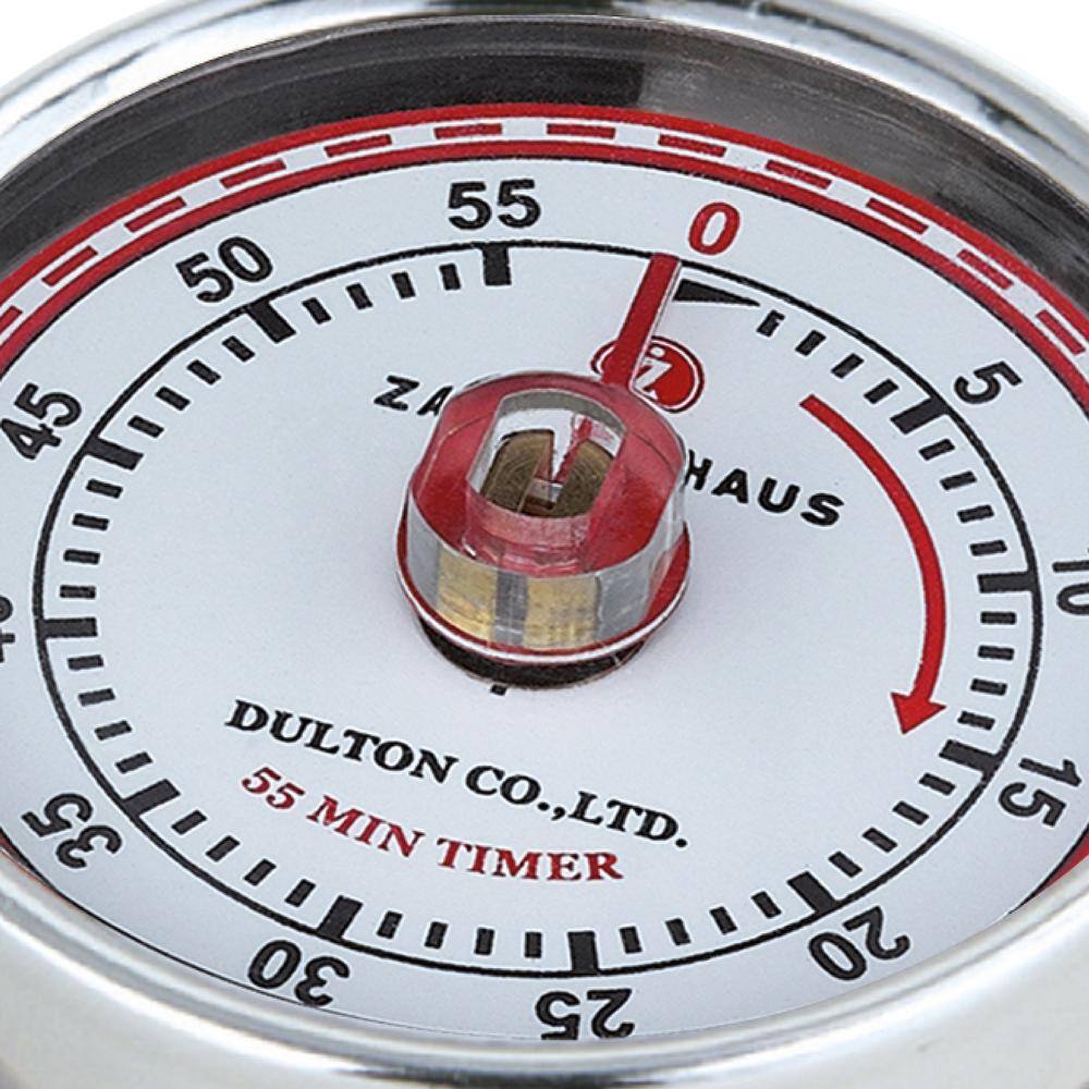 Navy Blue Retro Magnetic Steel Kitchen Timer