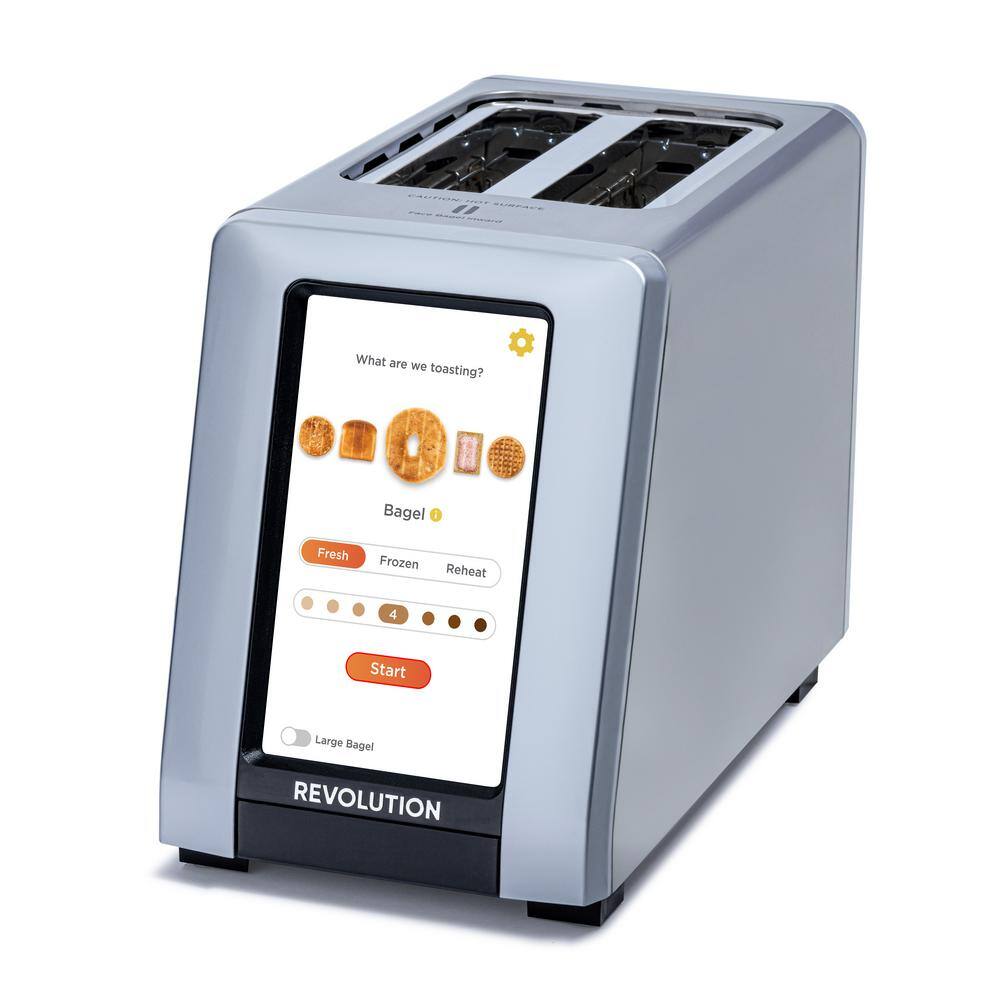 R180 Connect 1440 W Two Slice Stainless Steel Toaster
