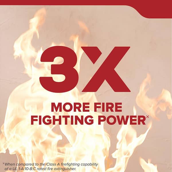 Pro 110 Rechargeable (1-A:10-B:C) Class ABC 4 (lb.) Fire Extinguisher 21030922