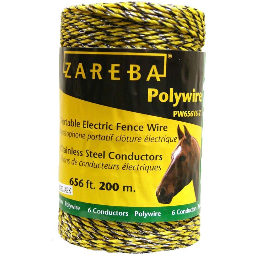 Electric Fence Polywire 656 Feet，200 Meter，6 Philippines