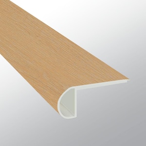 Manor Shore 0.75 in. T x 2.75 in. W x 94 in. L Luxury Vinyl Flush Stair Nose Molding