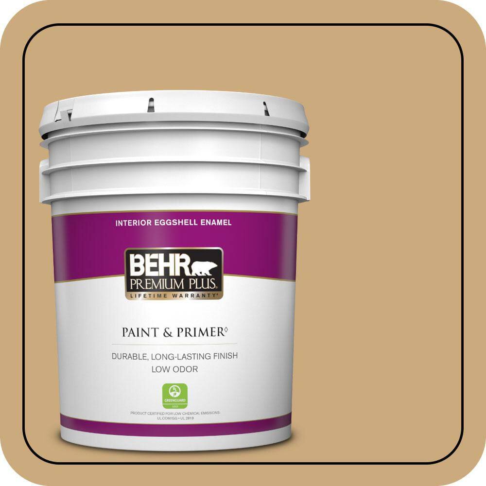 5 gal. #S300-4 Flax Straw Eggshell Enamel Low Odor Interior Paint & Primer price history on PriceWatchPro