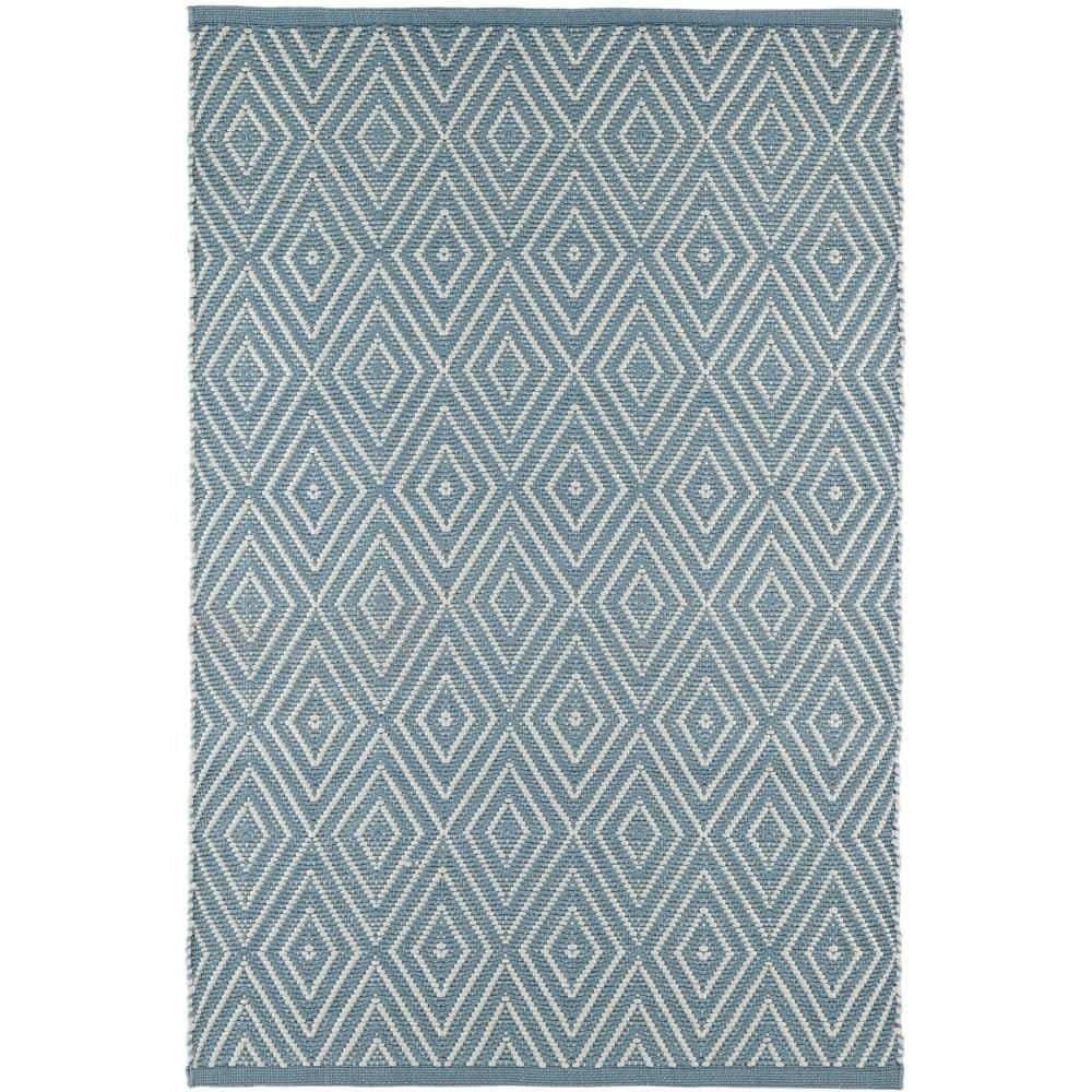 Diamond Handwoven Slate/Light Blue 2 ft. x 3 ft. Outdoor Area Rug price history on PriceWatchPro
