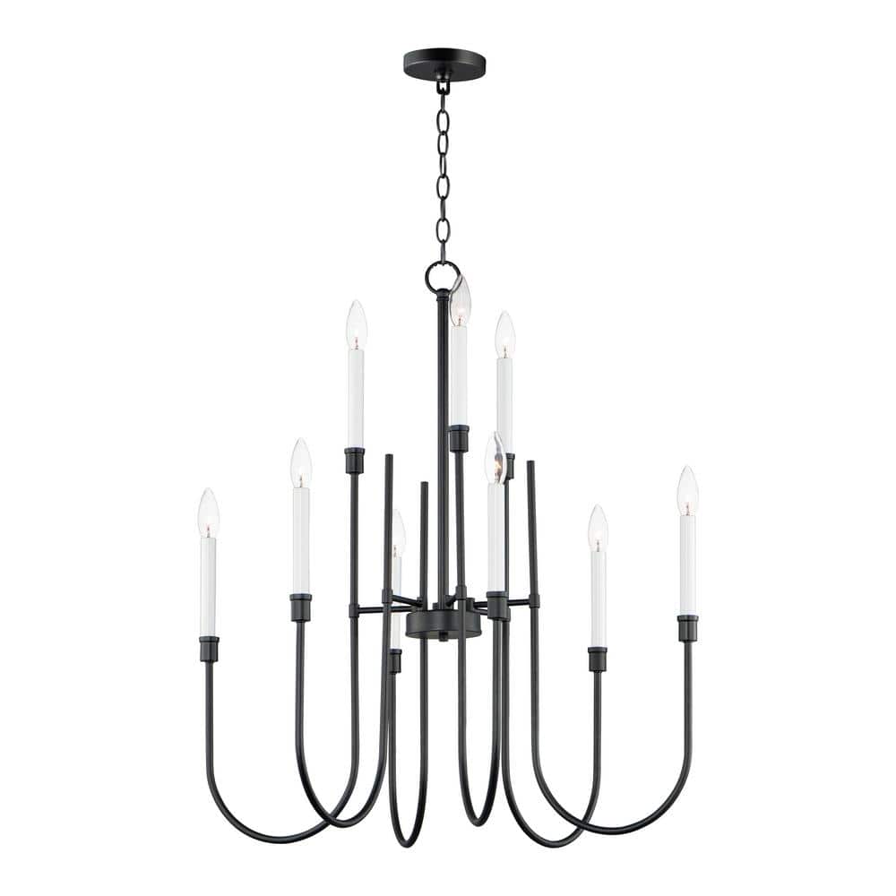 Tux 9-Light Black Chandelier price history on PriceWatchPro