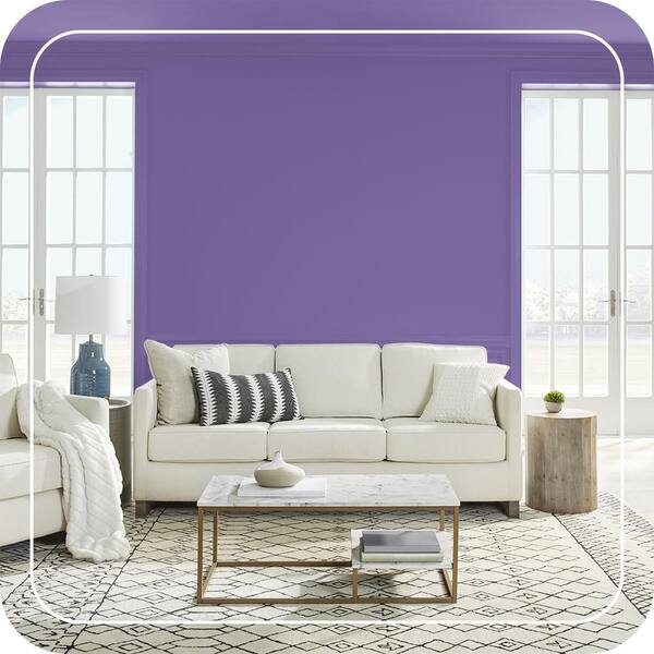 BEHR PREMIUM PLUS 8 oz. #PPU16-03 Purple Paradise Flat Interior