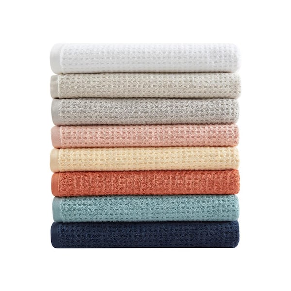 Tens Towels Orange 4 Piece XL Extra Large Bath Towels Set 30 x 60 inches  Premium Cotton Bathroom Towels Plush Quality