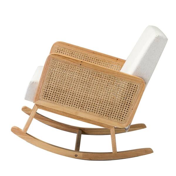 Cane rocking online chair