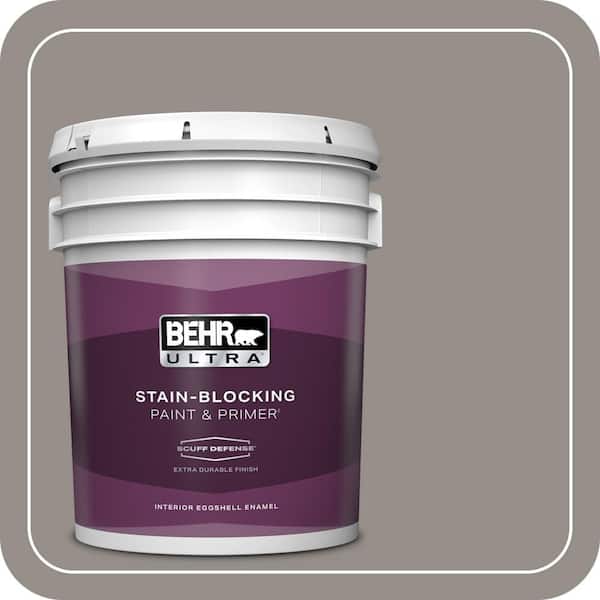 BEHR ULTRA 5 gal. #QE-59 Water Tower Extra Durable Eggshell Enamel Interior Paint & Primer