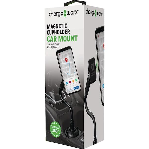 CHARGEWORX Magnetic Cupholder