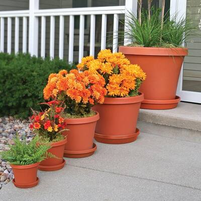 Terra Cotta - Large - Plant Pots - Planters - The Home Depot