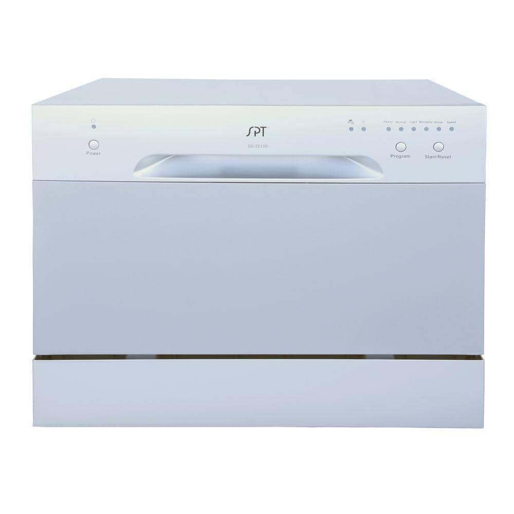 JEREMY CASS Portable Dishwasher Countertop, 5 Washing Programs, Leak Proof,  Compact Dishwasher with 5L Water Tank for Apartments TJFYT-0215001 - The  Home Depot