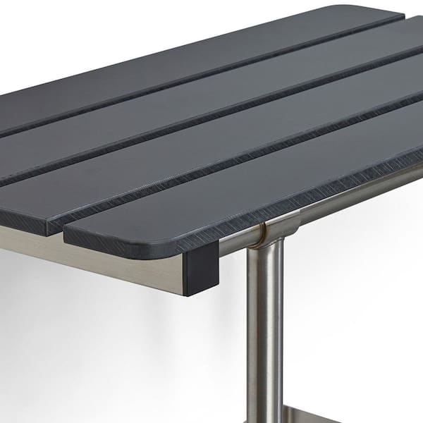 【６足】ブラック 22～25cm ミディアムサポート 70 デニール SEACHROME 32 in. x 22.5 in. ADA Wall Mount Folding Transfer Bench